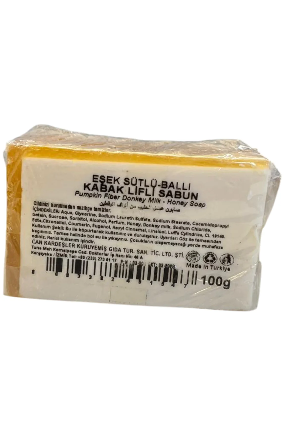 Kabak Lifli - Eşek Sütlü Ballı Sabun 100 g Fiyatı, Yorumları ve Özellikleri