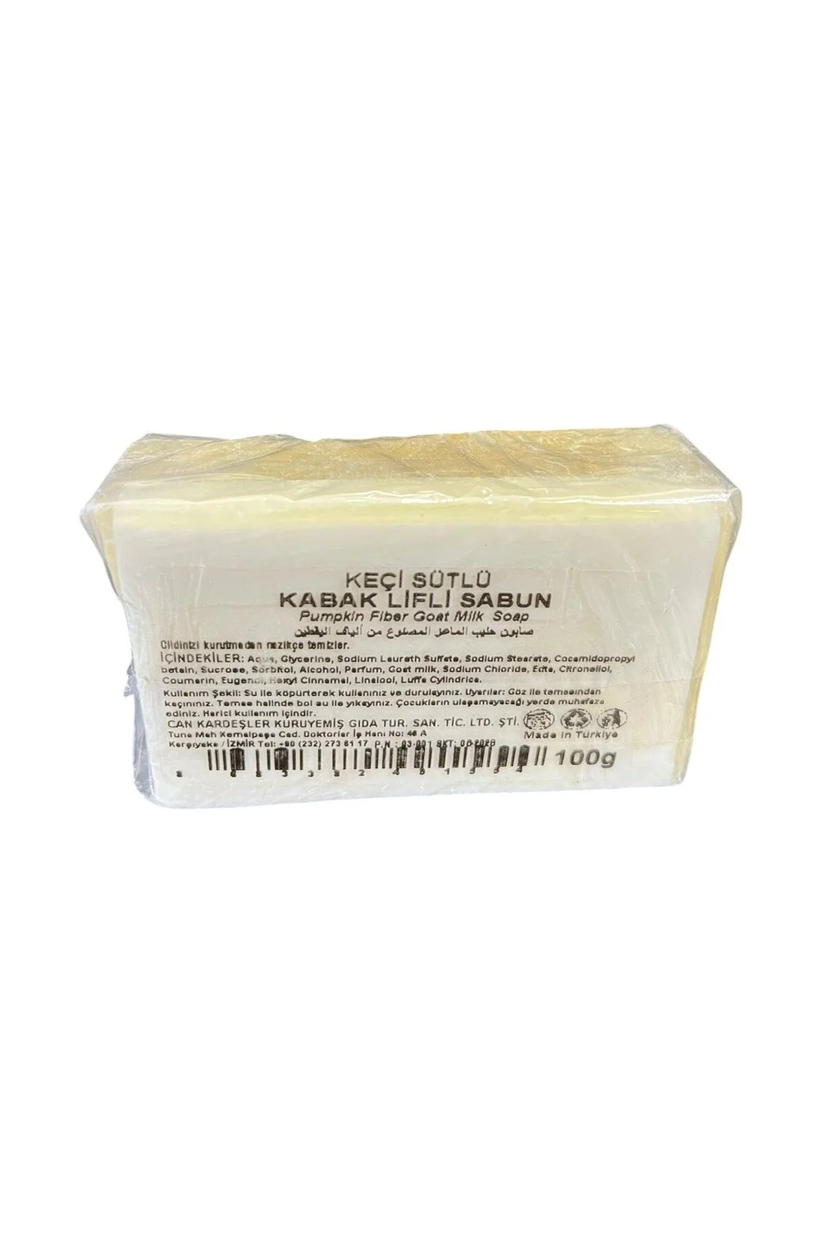 Kabak Lifli - Keçi Sütü Sabun 100 g Kabak Lifli - Keçi Sütü Sabun 100 g - Görsel 2
