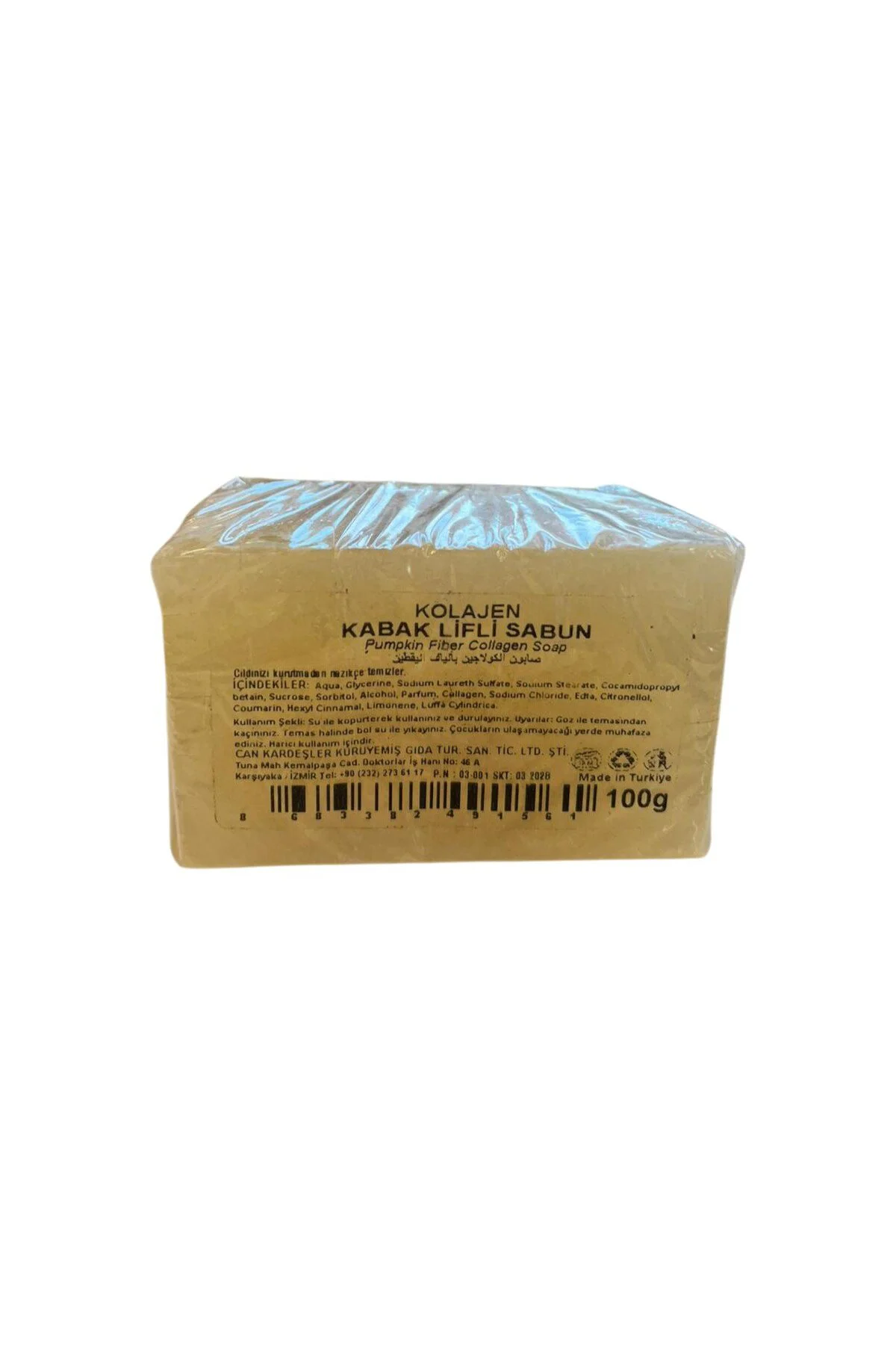 Kabak Lifli - Kolajen Sabun 100 g Fiyatı, Yorumları ve Özellikleri
