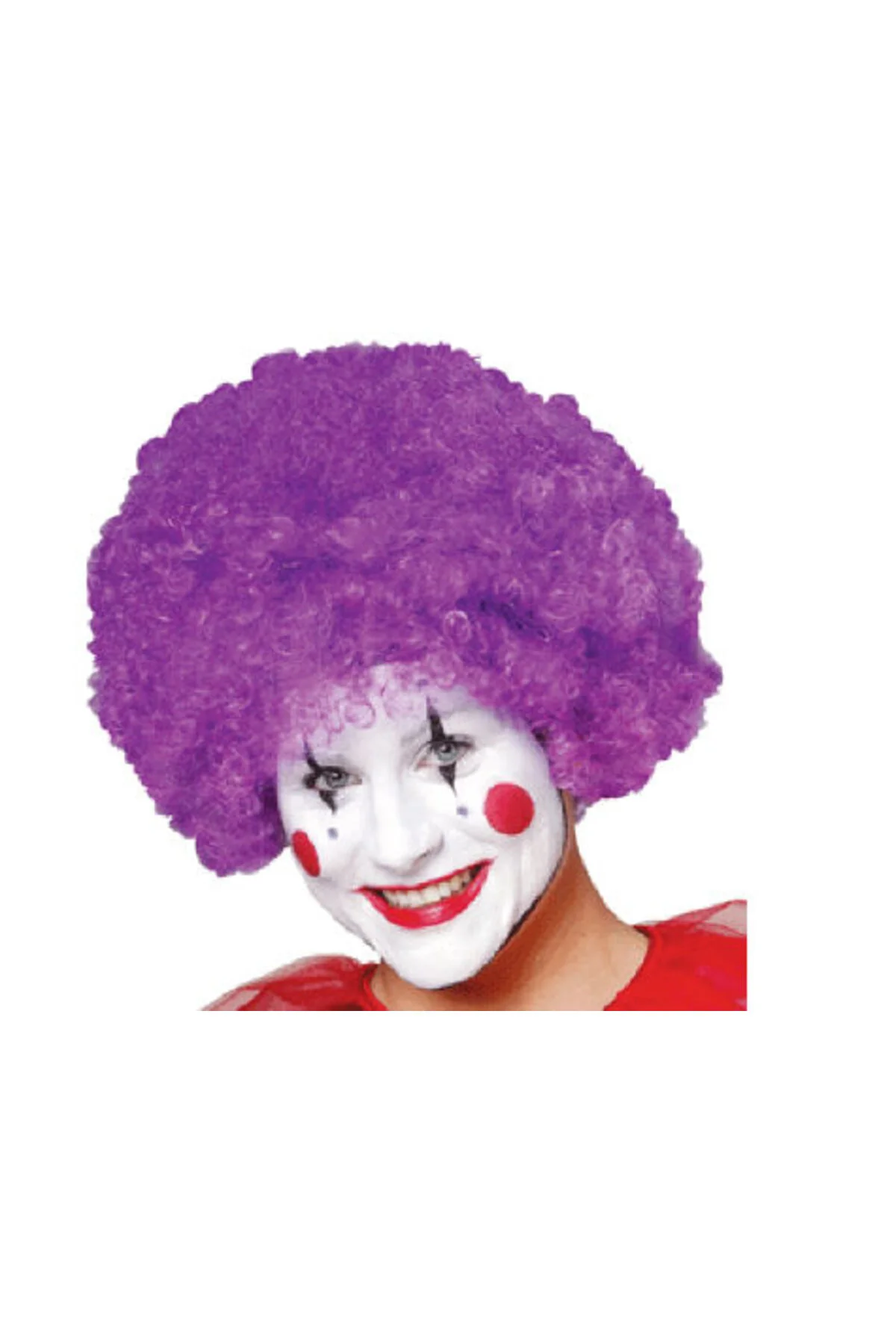 Kabarık Bonus Peruk - Mor