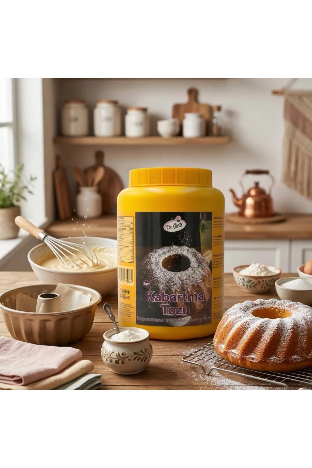 Kabartma Tozu 2 KG – Pasta, Kek ve Hamur İşleri İçin Profesyonel 