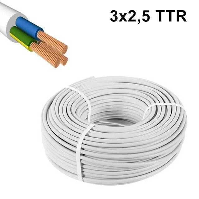 Kablo 3X2,5 TTR - Güvenilir Elektrik Tesisatı Çözümü Fiyatı, Yorumları ve Özellikleri