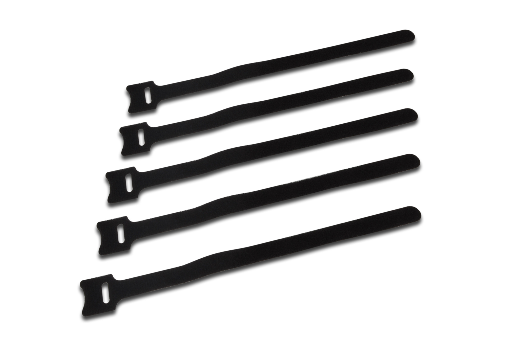Kablo Bağı Cırt Cırtlı, 13 x 150 mm, Paket İçeriği: 100 adet, siy