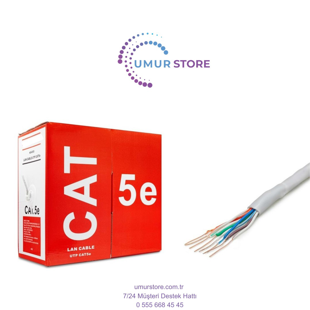 Kablo Cat5 305MT 0.38MM
