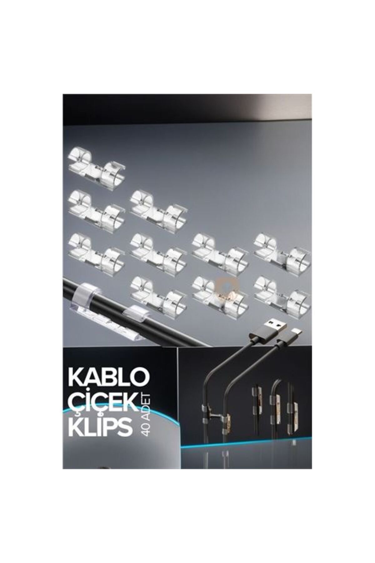 Modacar Kablo Çiçek Sabitleyici 40 Adet Labossiere Design