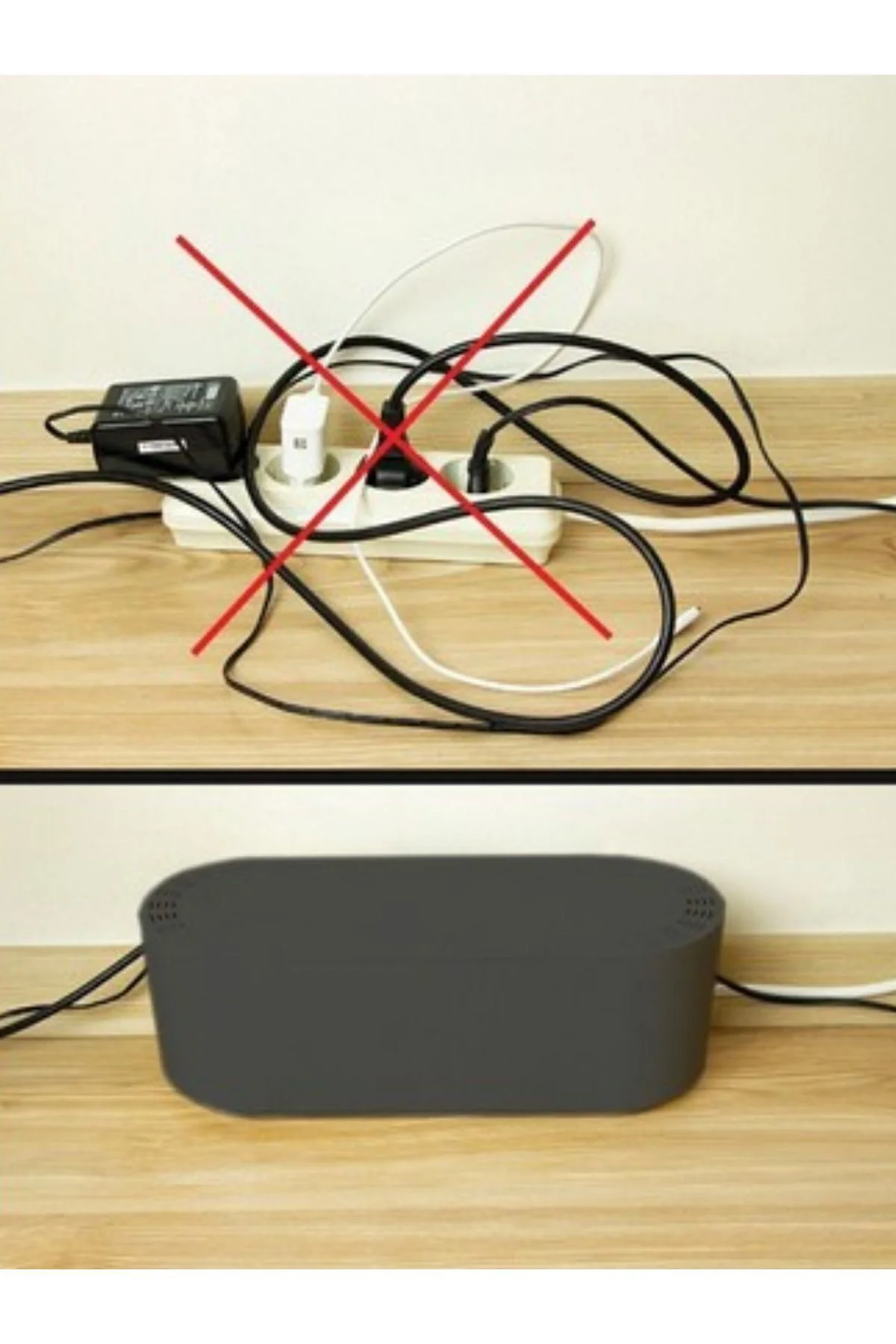 Kablo Düzenleyici, Kablo Gizleme Kutusu, Çoklu Priz Kutusu, Kablo