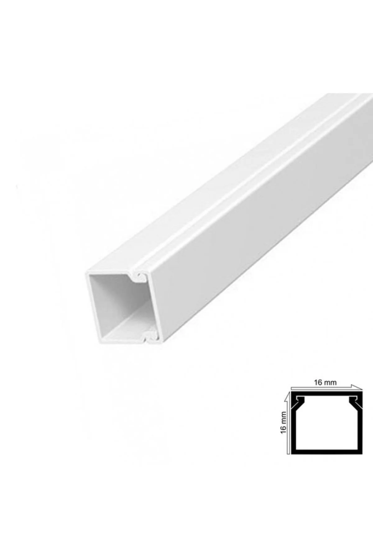 Kablo Kanalı 12x12 mm 2 Metre 6 Adet