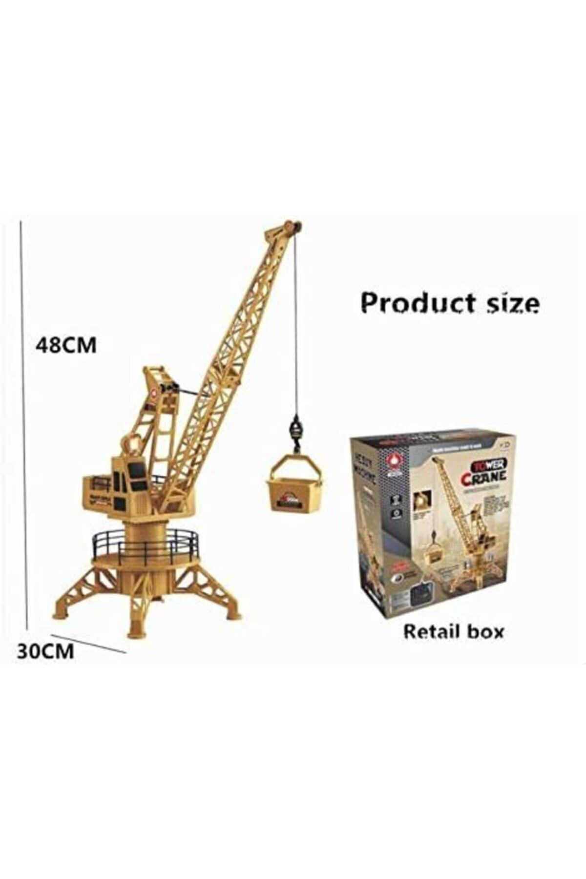 Mega Kablo Kumandalı Kule Vinç