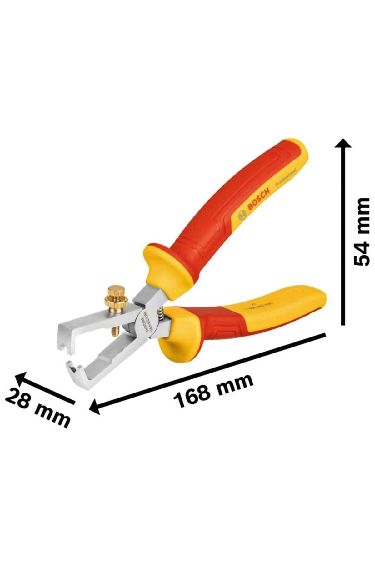Kablo Sıyırma Pensesi PRO VDE 160 mm