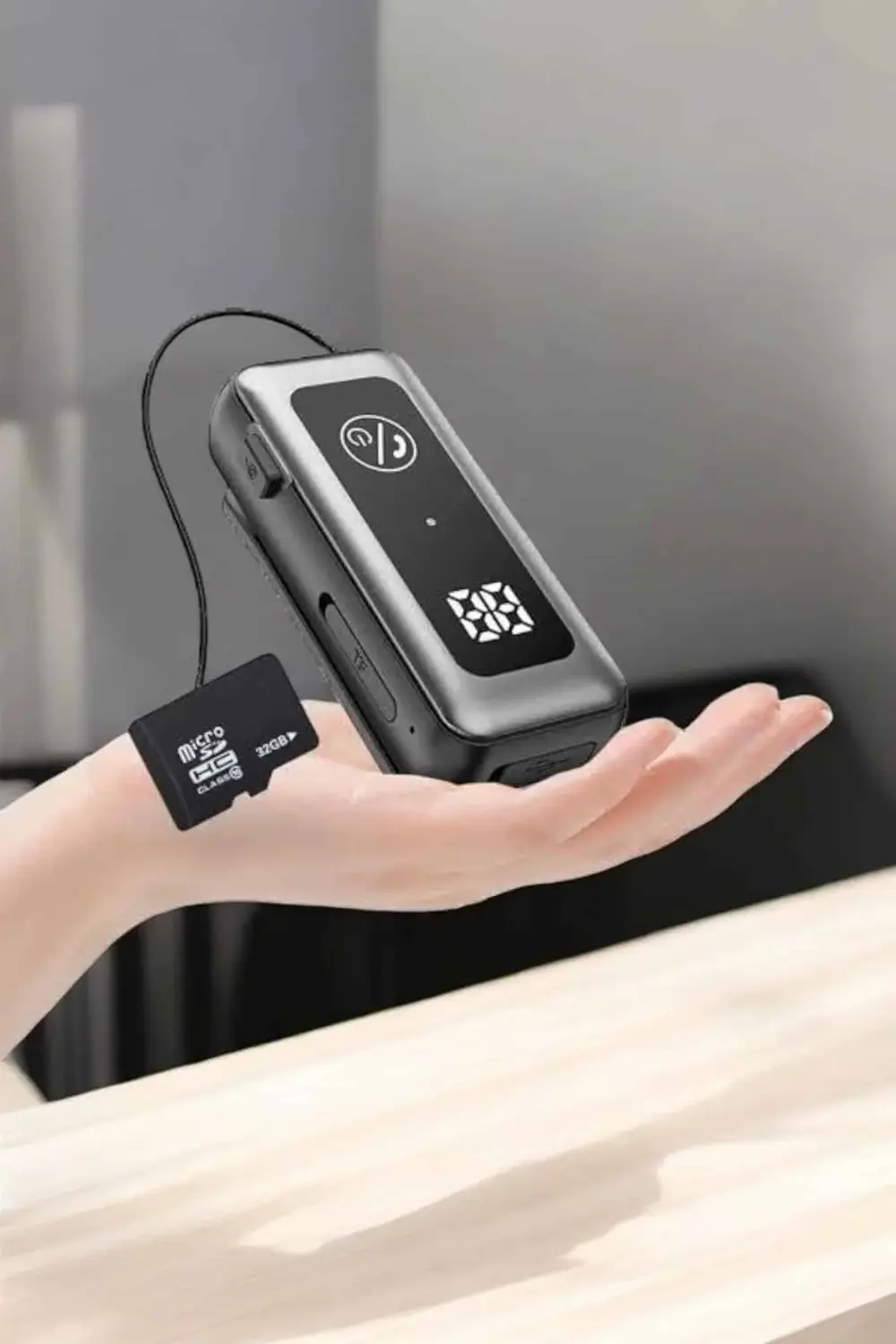 Kablolu Bluetooth Kulaklık Kulak İçi Stereo Mikrofonlu Dijital Gö