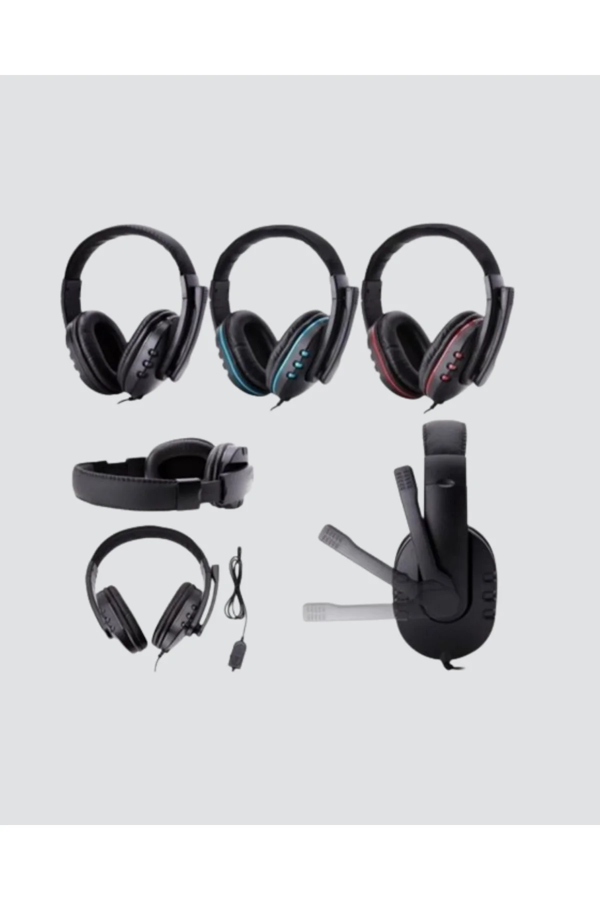 Kablolu Gaming Headset – Net Ses Ayrımı ve Ayarlanabilir Konfor -