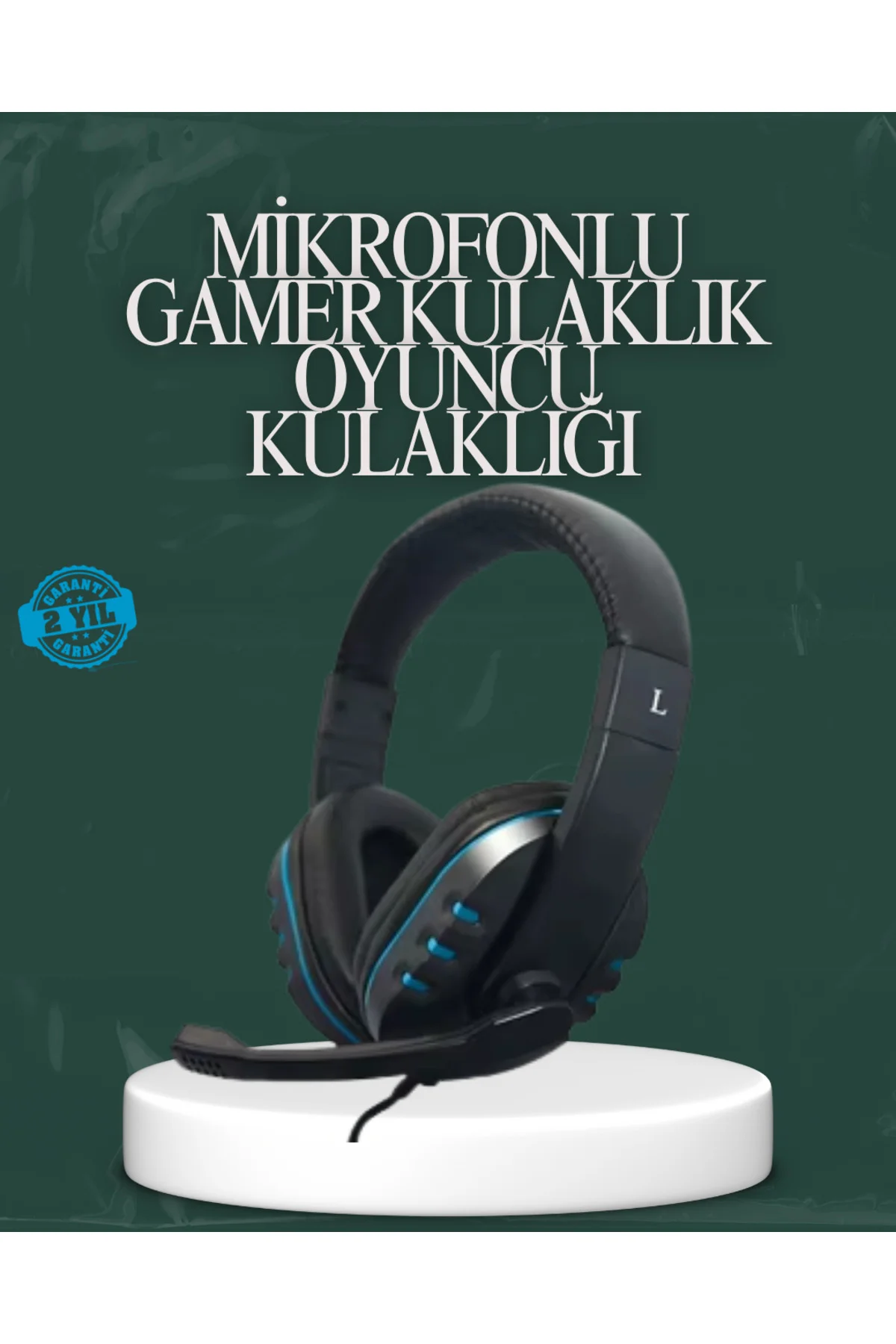 Kablolu Gaming Headset – Net Ses Ayrımı ve Ayarlanabilir Konfor