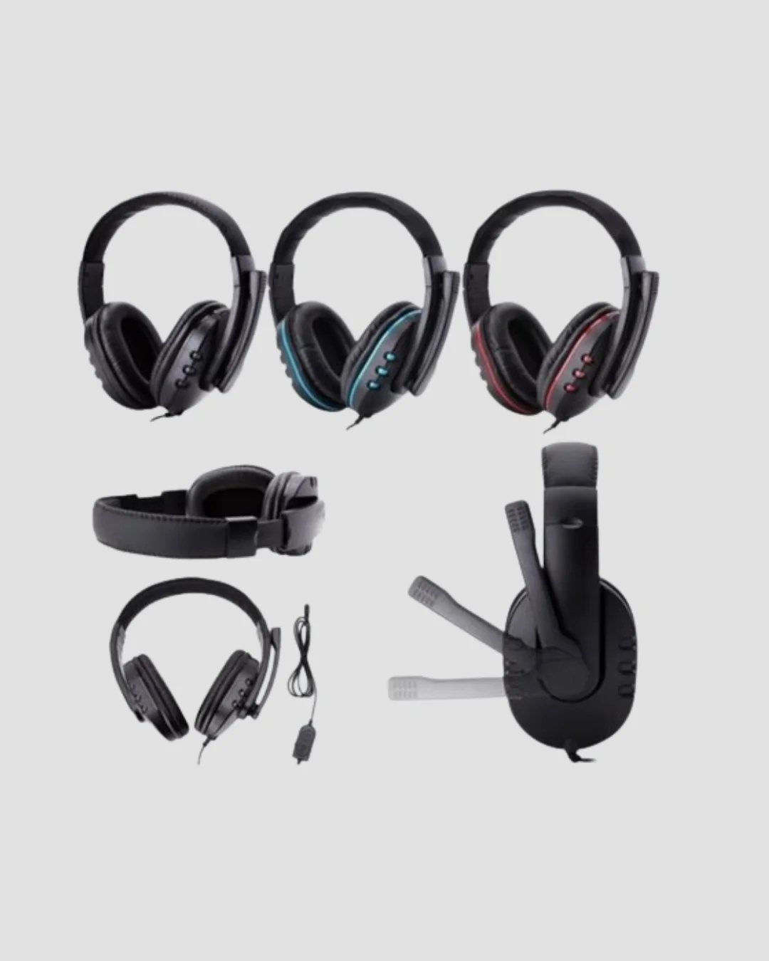 Kablolu Gaming Headset – Net Ses Ayrımı ve Ayarlanabilir Konfor