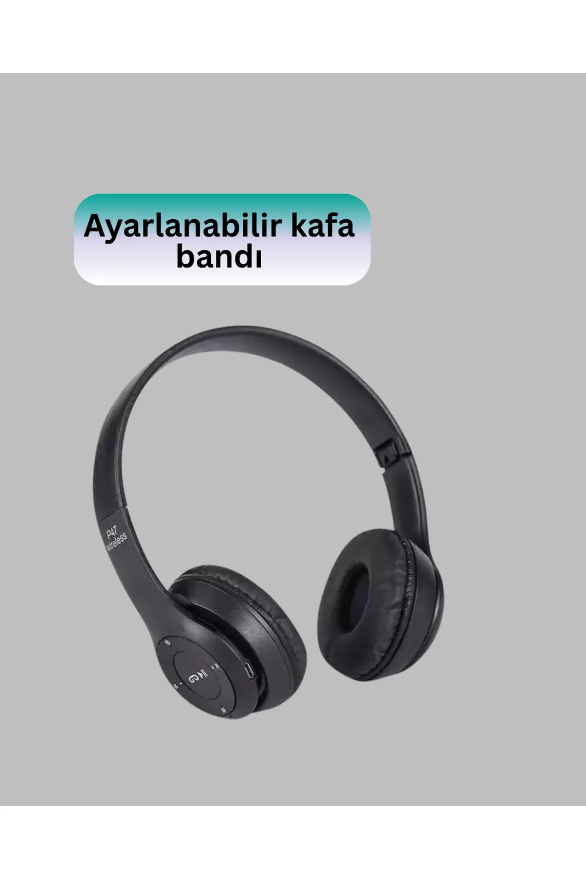 Kablolu & Kablosuz Kullanım Seçeneği Sunan Stereo Bluetooth Kulak