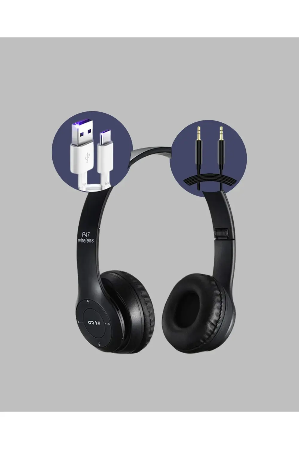 Kablolu & Kablosuz Kullanım Seçeneği Sunan Stereo Bluetooth Kulak