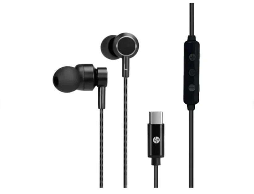Kablolu Kulak İçi Mikrofonlu Kulaklık Type-c Pc Telefon Uyumlu Ses Kontrollü Siyah DHH1127BK