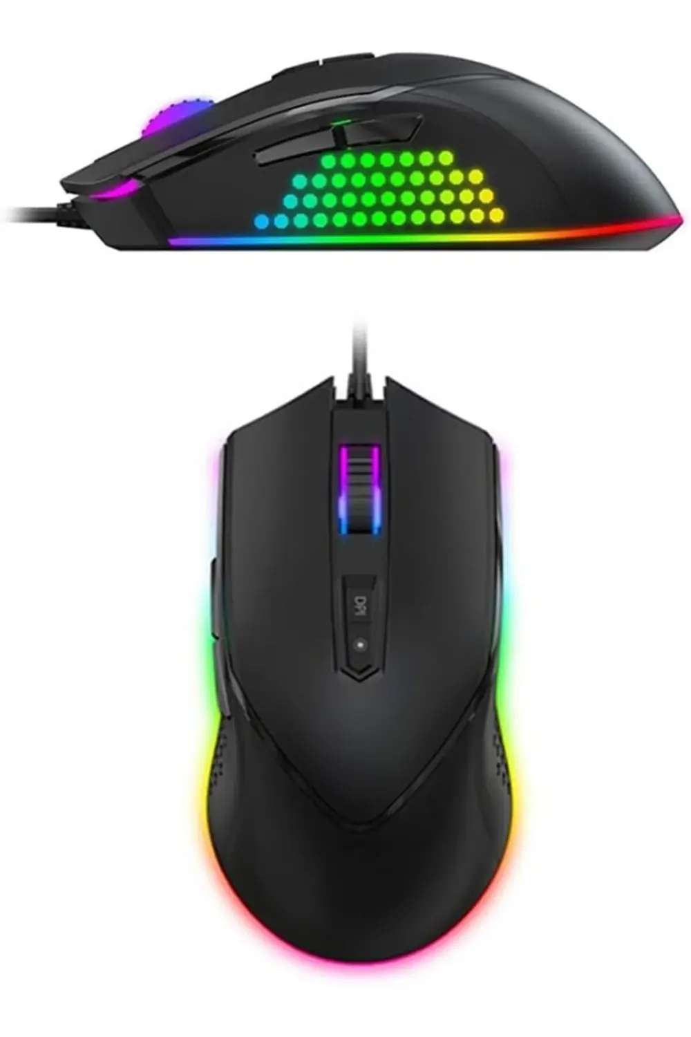 Kablolu RGB Işıklı Programlanabilir Gaming Mouse – 7 Tuş, 16 Mily
