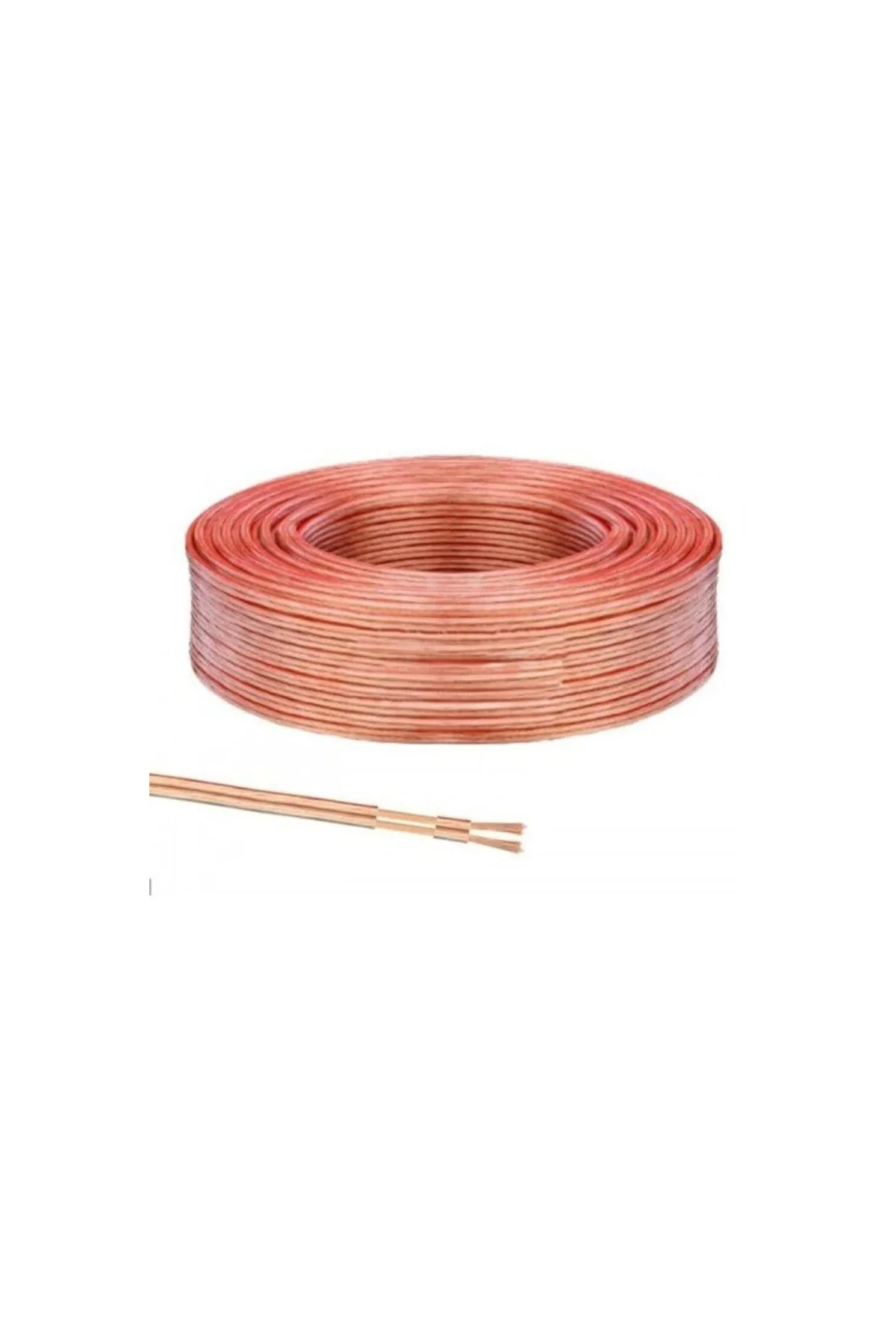 KABLOMED 2x0,75 Kordon Şeffaf Kablo- 100m,