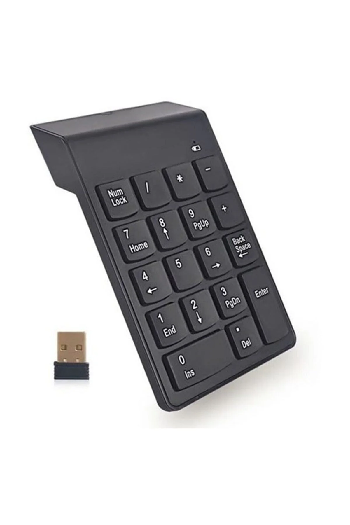 Kablosuz 2.4 GHz Sayısal Tuş Takımı – 18 Tuşlu Numpad