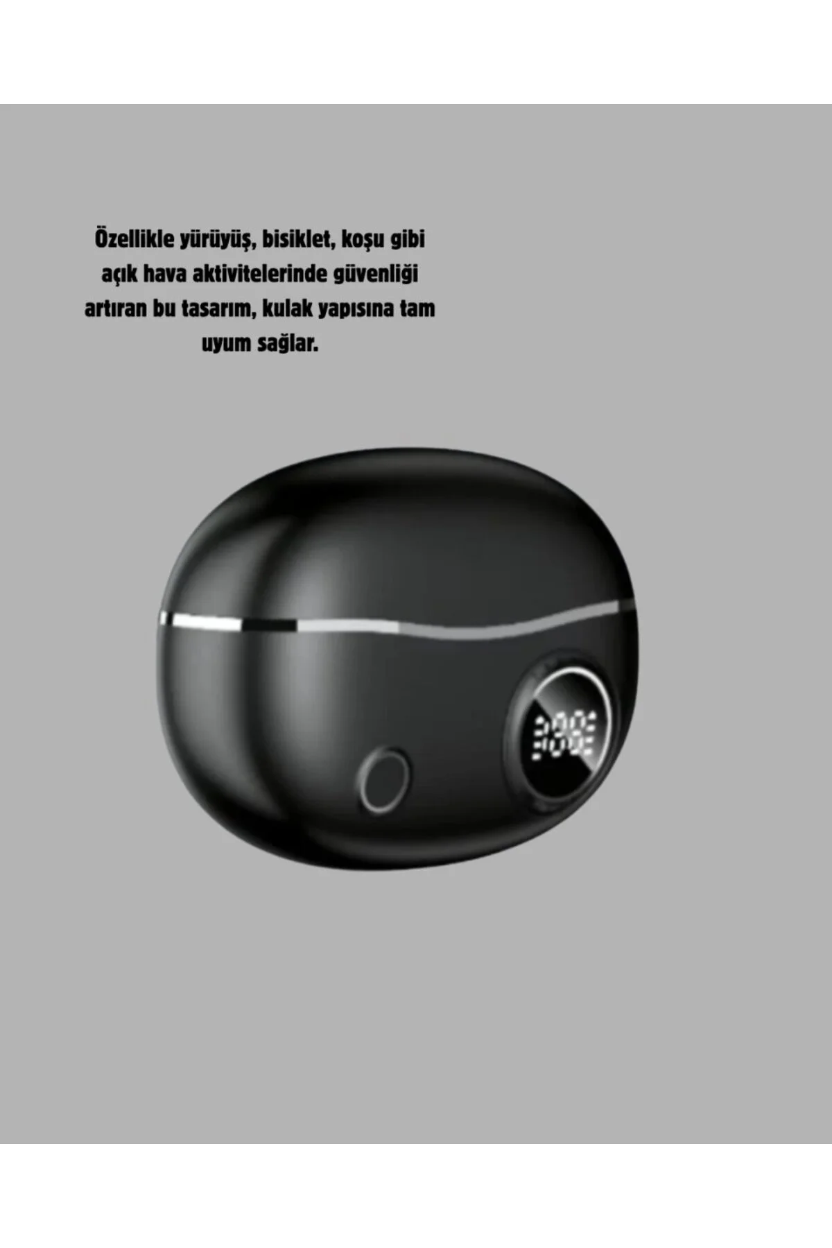 Kablosuz Açık Kulak Kulaklık Bluetooth 5.4 Type-C Hızlı Şarj 30 S