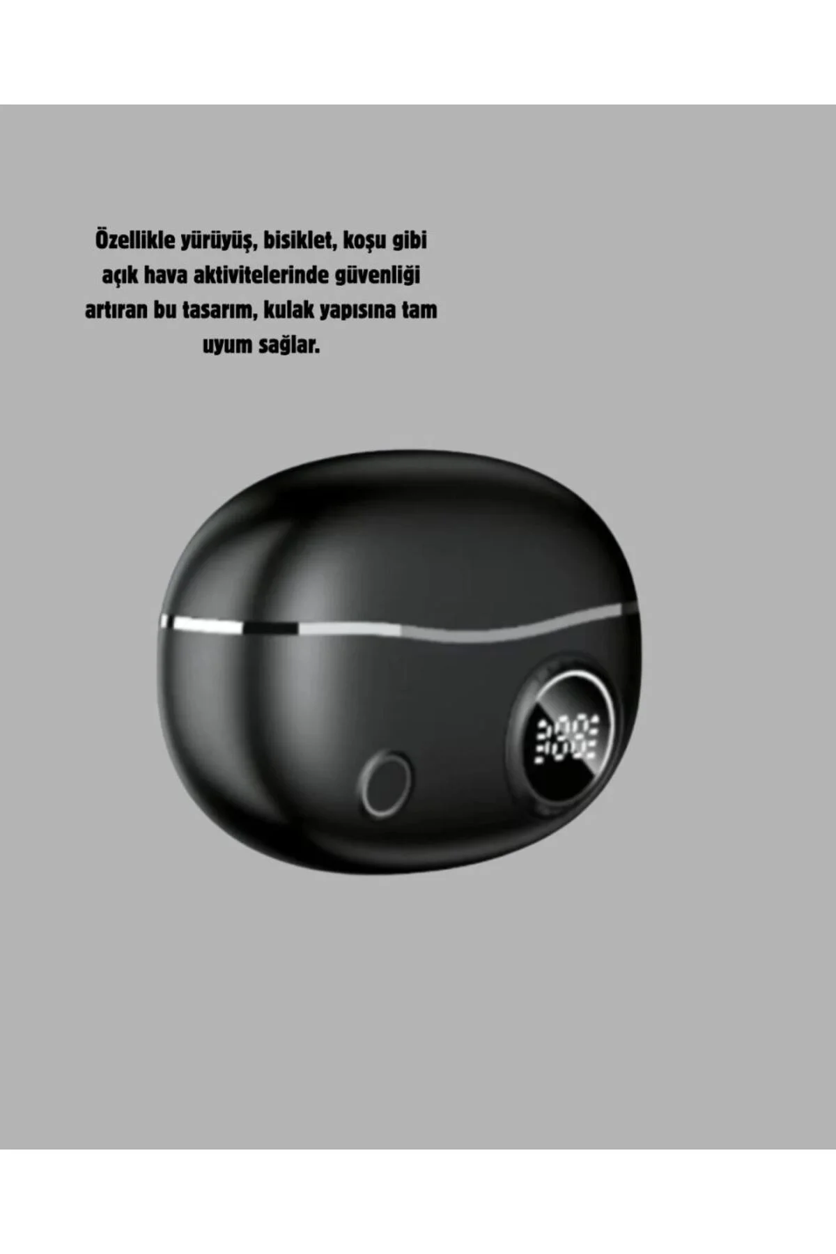 Kablosuz Açık Kulak Kulaklık Bluetooth 5.4 Type-c Hızlı Şarj 30 S
