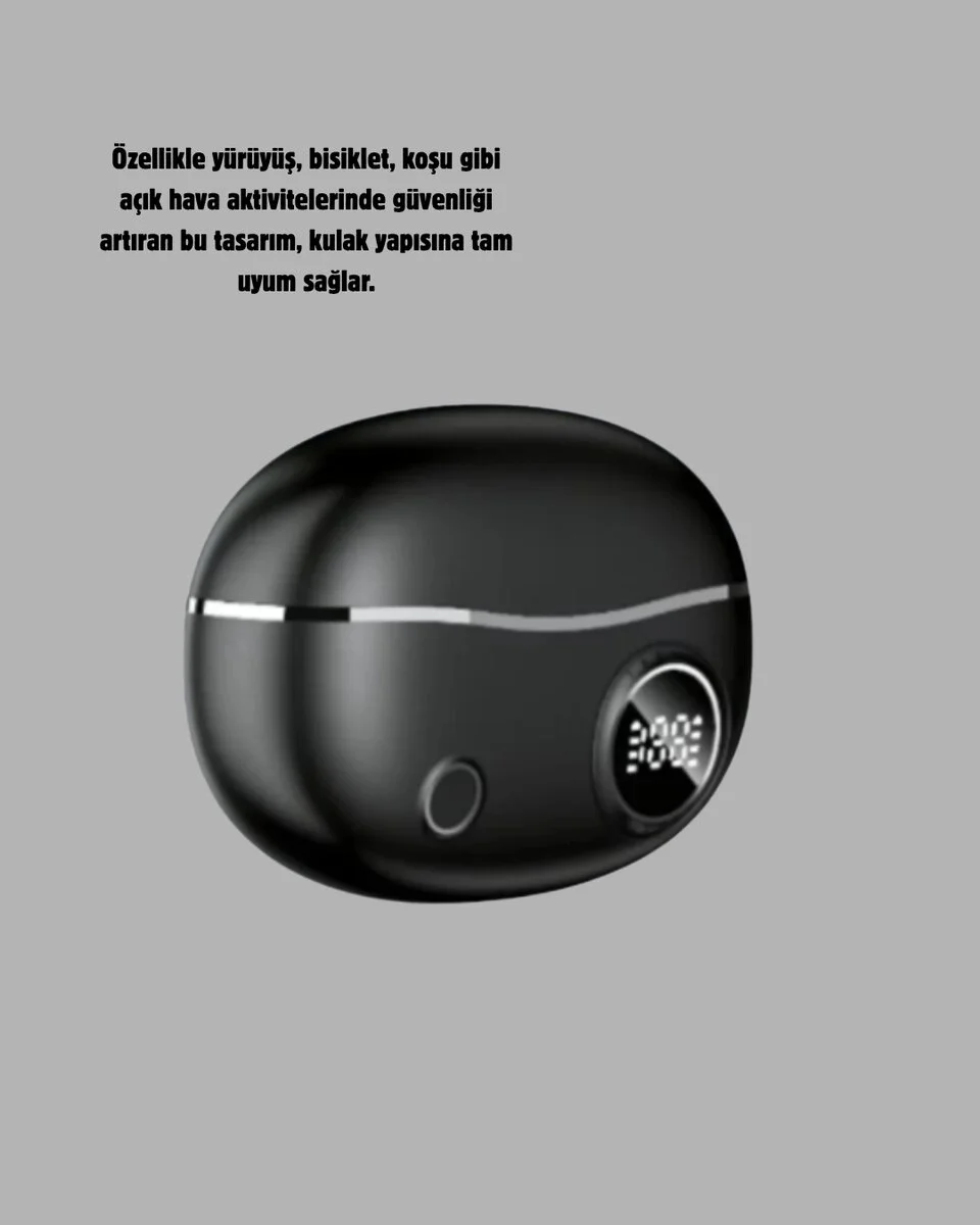 Kablosuz Açık Kulak Kulaklık Bluetooth 5.4 Type-C Hızlı Şarj 30 Saat