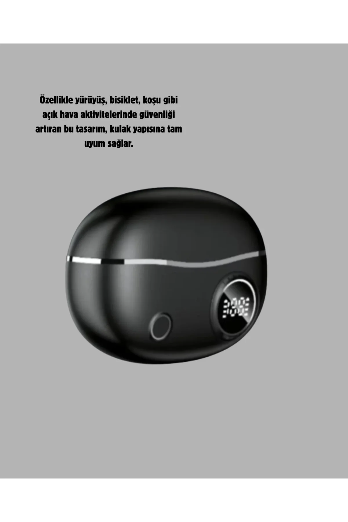 Kablosuz Açık Kulak Kulaklık Bluetooth 5.4 Type-C Hızlı Şarj 30 Saat