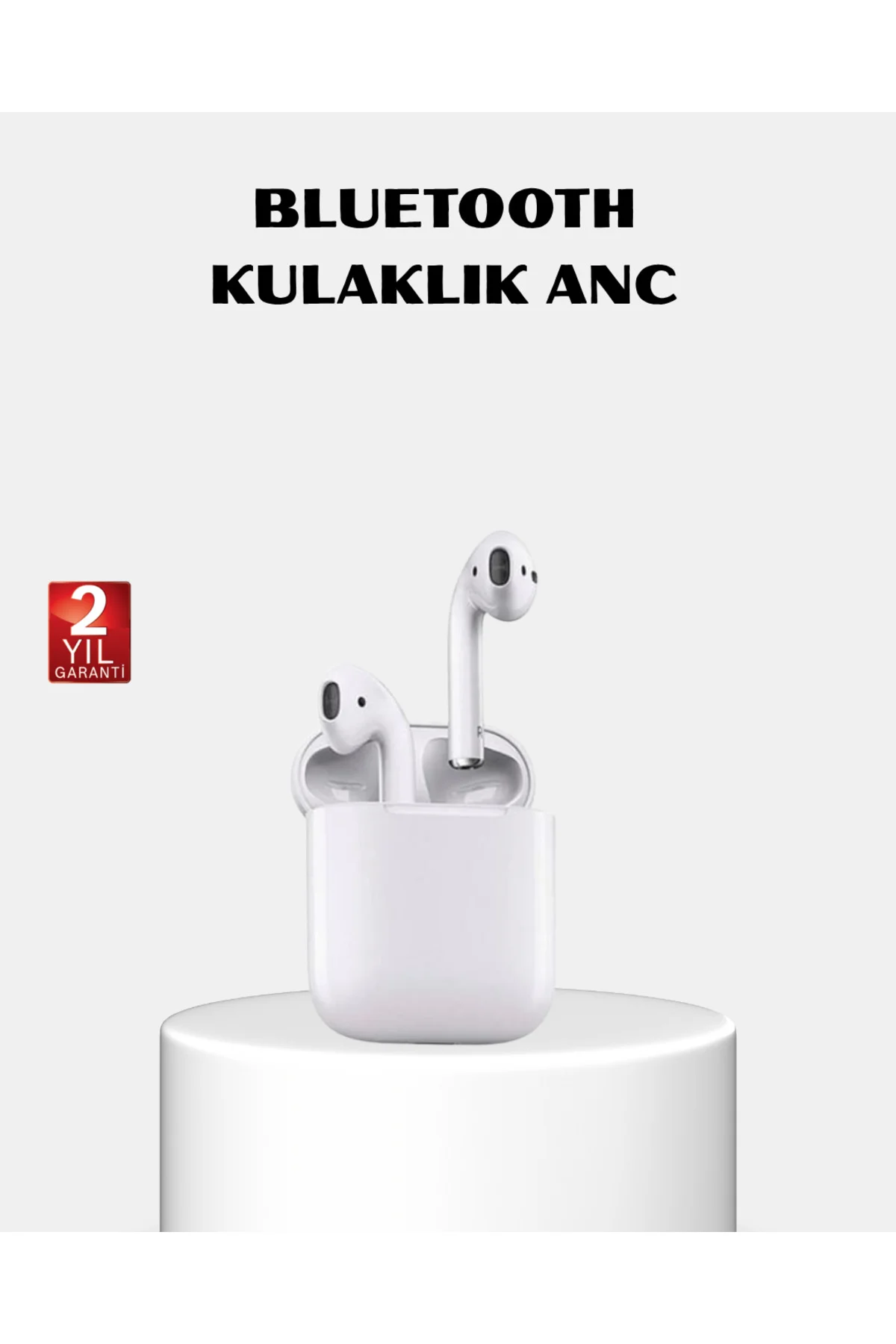 Kablosuz ANC Kulak Üstü Kulaklık – Gürültü Engelleme, Mikrofonlu