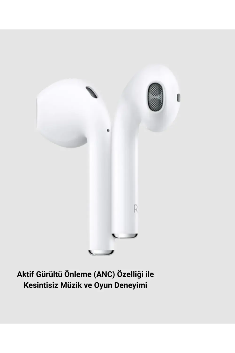 Kablosuz ANC Kulak Üstü Kulaklık – Gürültü Engelleme, Mikrofonlu