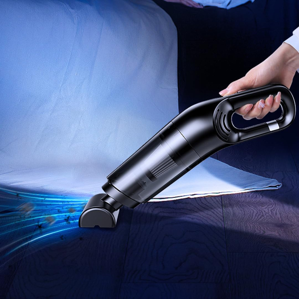 Kablosuz Araç Süpürgesi HEPA Filtreli Islak & Kuru Temizlik 5 Baş