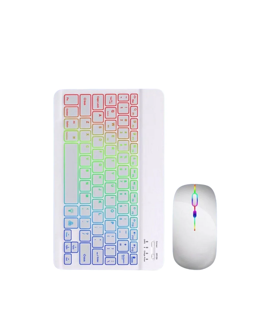 Kablosuz Aydınlatmalı Klavye Mouse Seti Türkçe Q Tuş Dizilimi