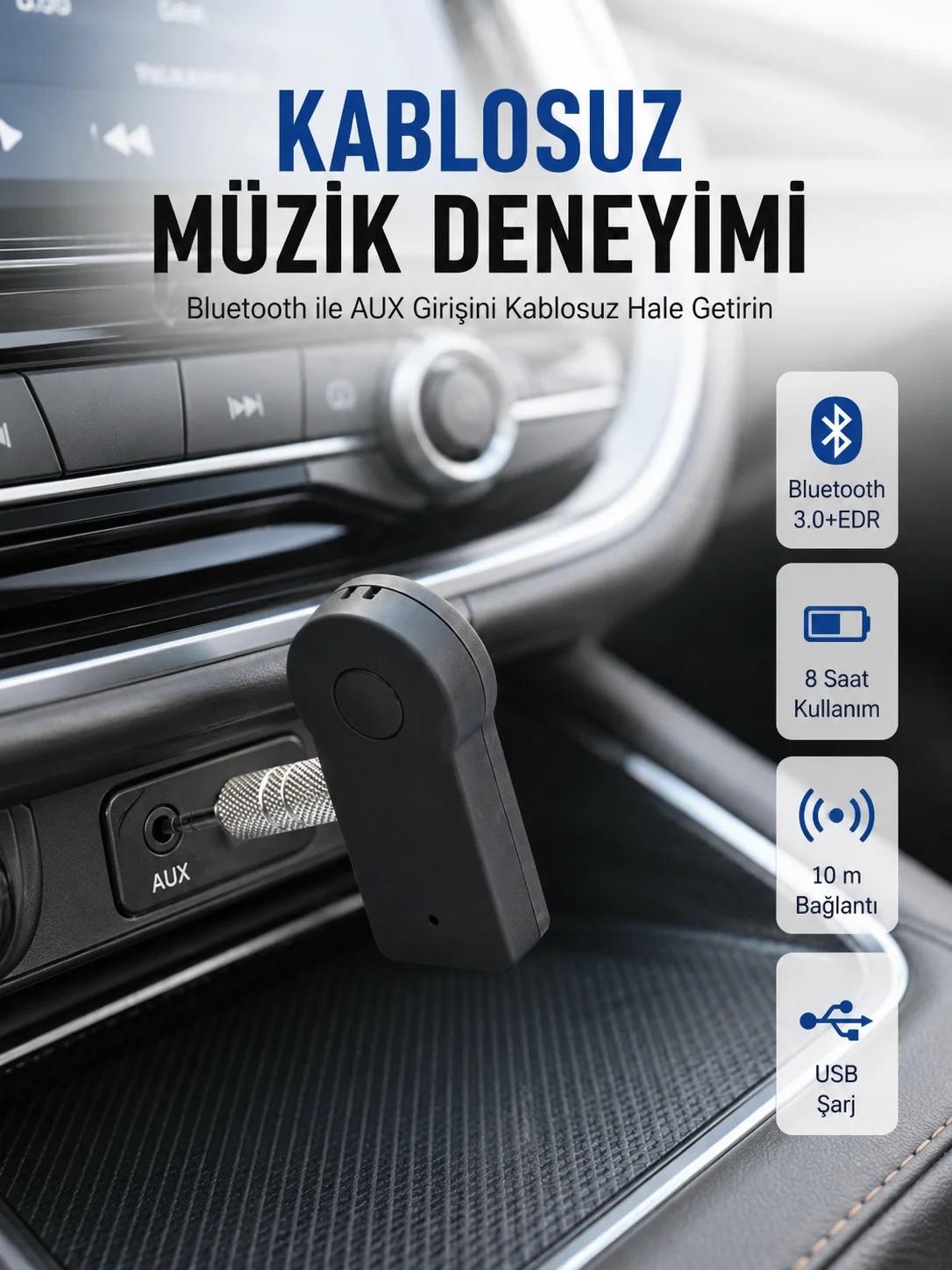 Kablosuz Bağlantı ile Müzik ve Görüşme Araç Kiti Fiyatı, Yorumları ve Özellikleri