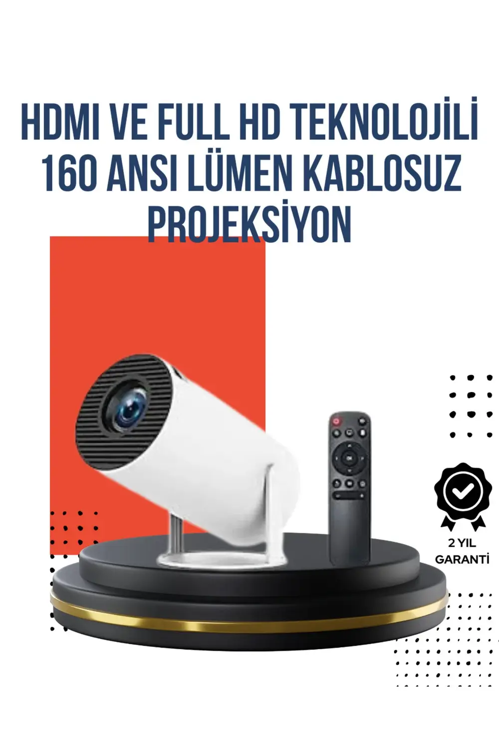 Kablosuz Bağlantılı Ultra Pro Projeksiyon