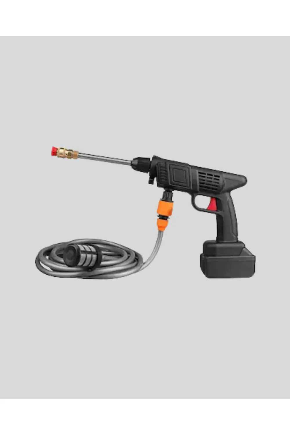 Kablosuz Basınçlı Yıkama Makinesi – 48V Güçlü Motor, 2 Pil ve Köp