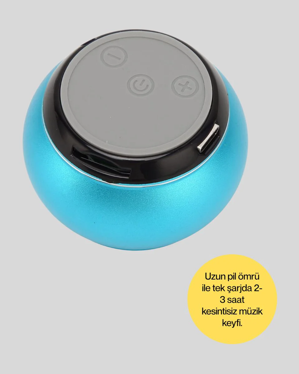 Kablosuz Bluetooth 5.0 Hoparlör - Kompakt ve Güçlü Ses | Taşınabilir Müzik Çözümü