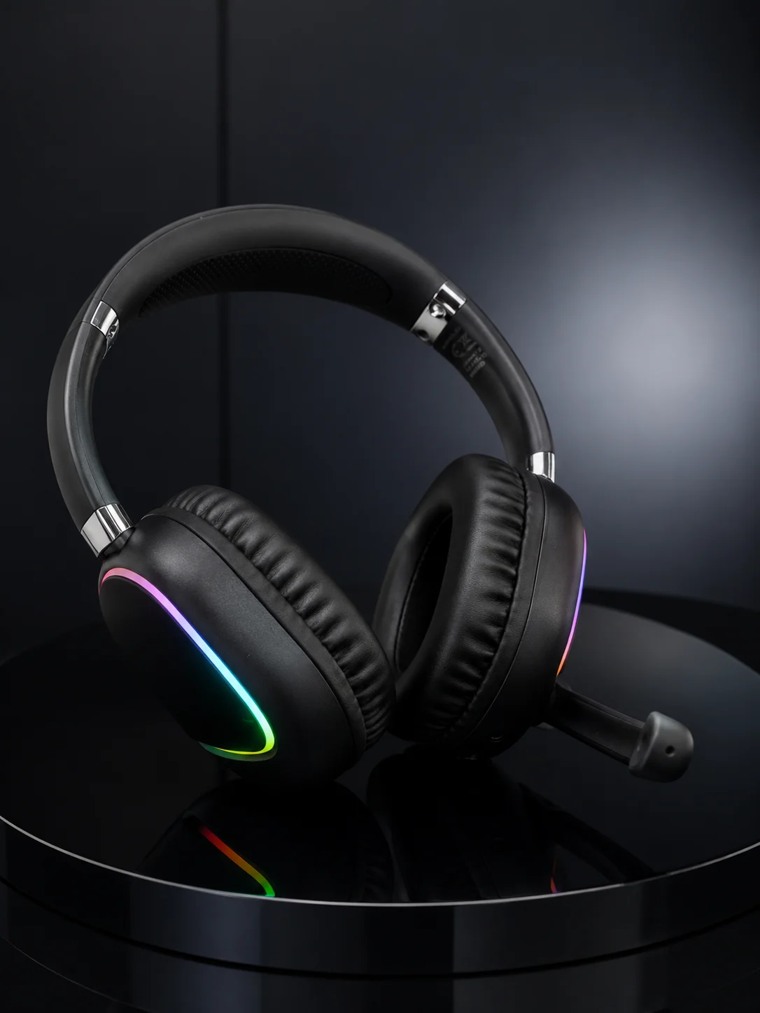 Kablosuz Bluetooth 5.0 Kulaklık RGB Işıklı Tasarım