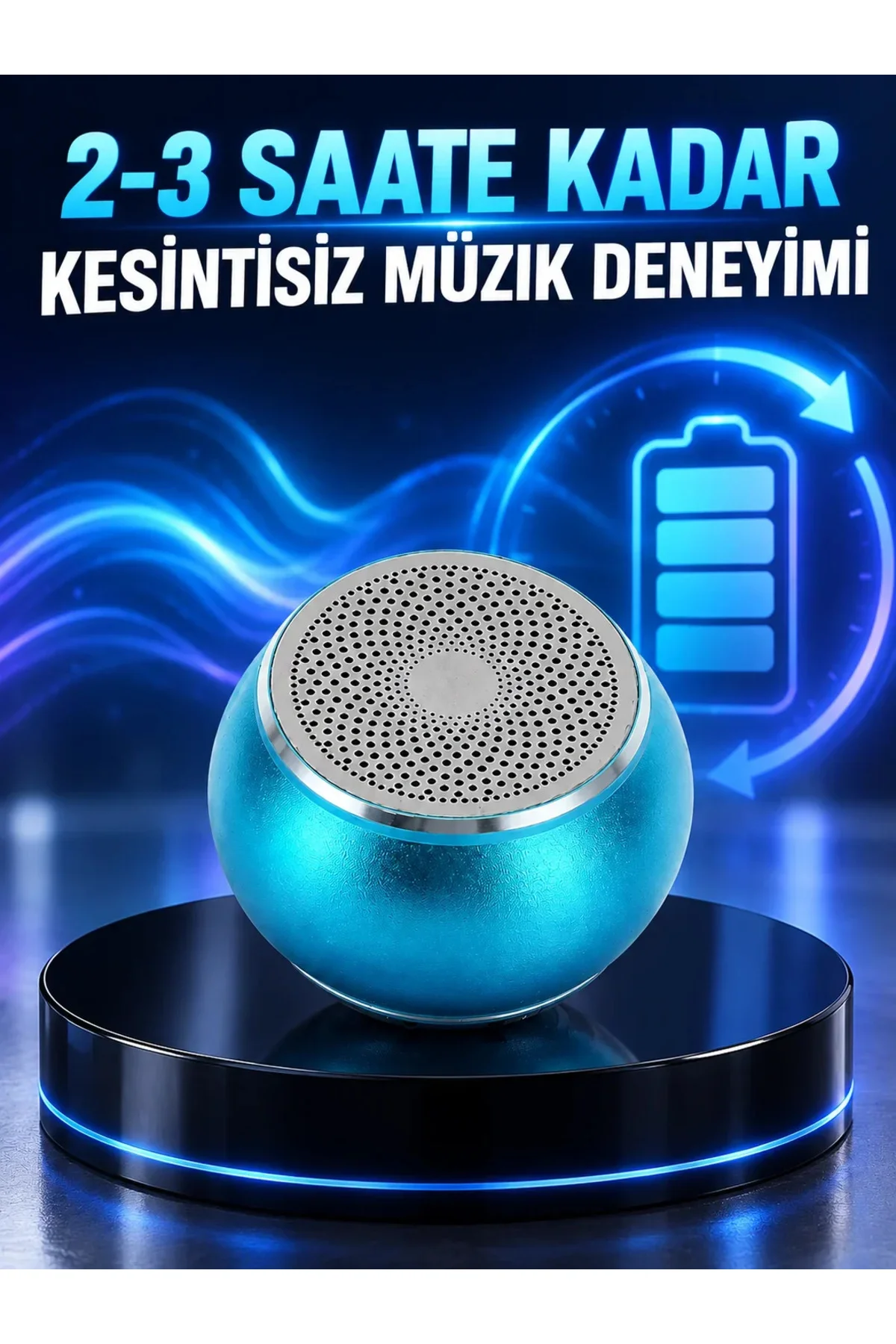 Kablosuz Bluetooth 5.0 Hoparlör | Kompakt ve Güçlü Ses Yeni Nesil