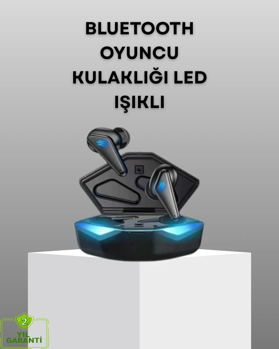 Kablosuz Bluetooth 5.0 Kulaklık – Dokunmatik Kontrol ve 3D Ses Deneyimi