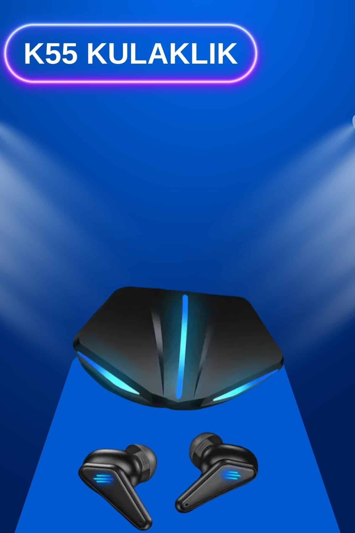 Kablosuz Bluetooth Bağlantılı Kulaklık ve Dokunmatik Ekran Akıllı