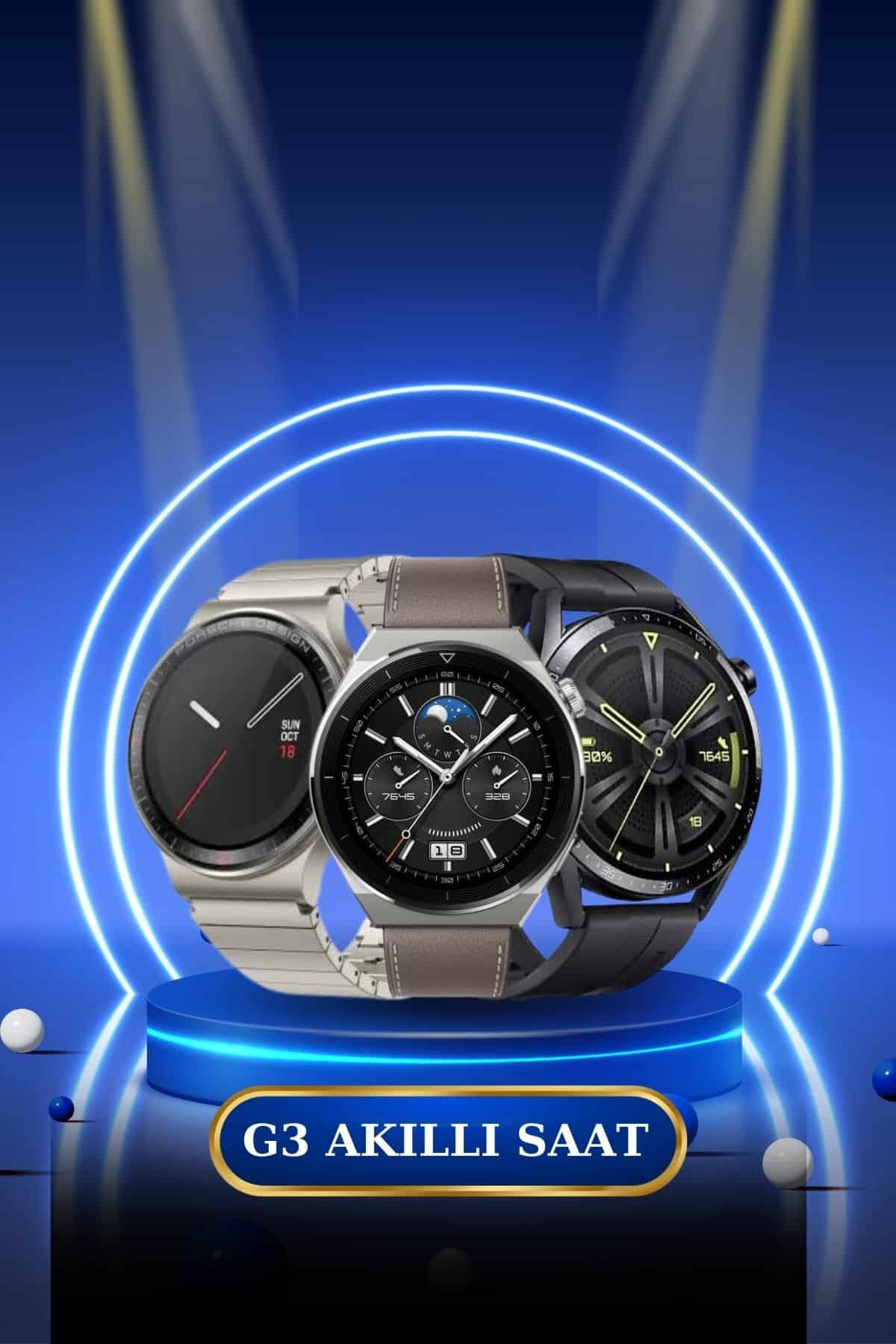 Kablosuz Bluetooth Bağlantılı Kulaklık ve Dokunmatik Ekran Akıllı