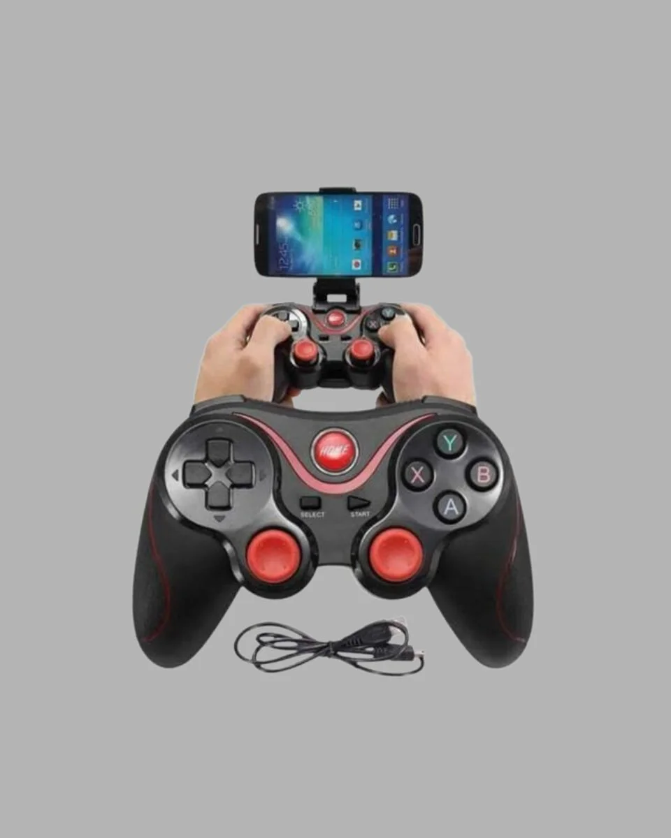 Kablosuz Bluetooth Gamepad - TV PC Telefon Uyumlu Ergonomik Kumanda