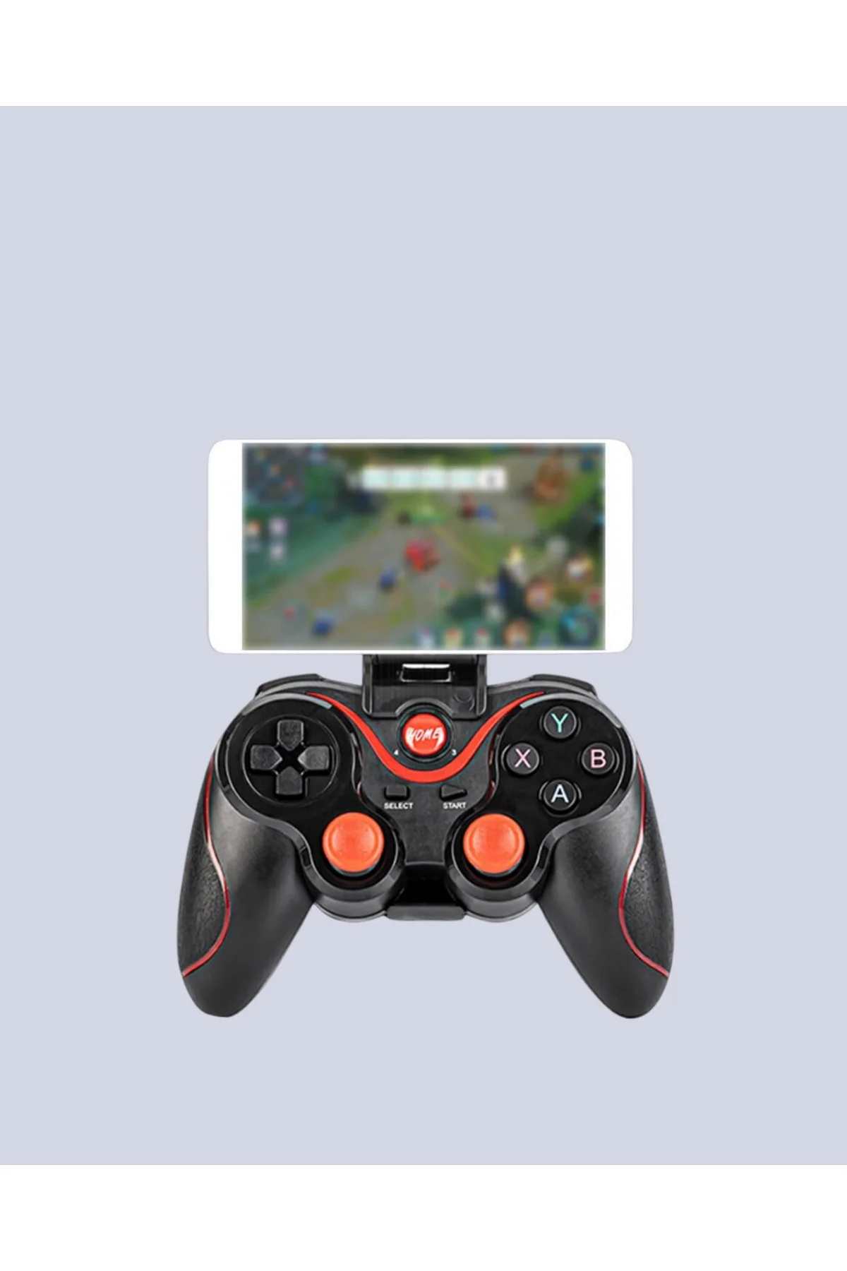 Kablosuz Bluetooth Gamepad PC Android TV Uyumlu Oyun Kumandası - 