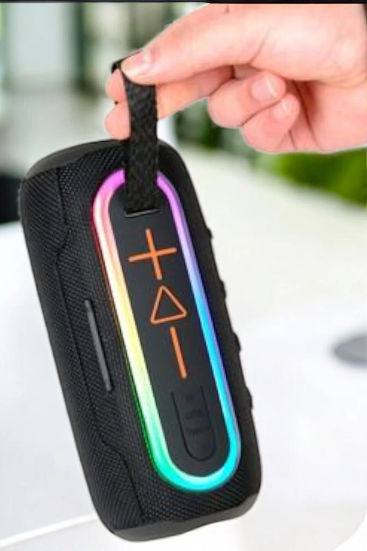 Kablosuz Bluetooth Hoparlör Uzun Pil Ömrü Taşınabilir Kablosuz Bluetooth Hoparlör Uzun Pil Ömrü Taşınabilir - Görsel 4