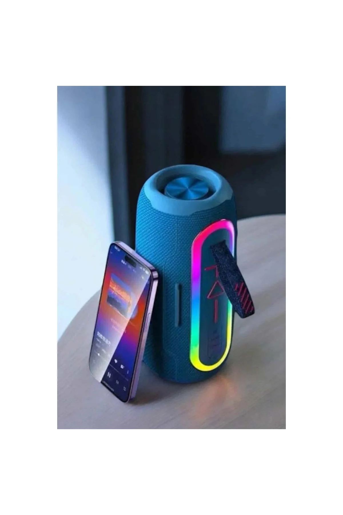 Kablosuz Bluetooth Hoparlör Taşınabilir Kablosuz Bluetooth Hoparlör Taşınabilir - Görsel 3