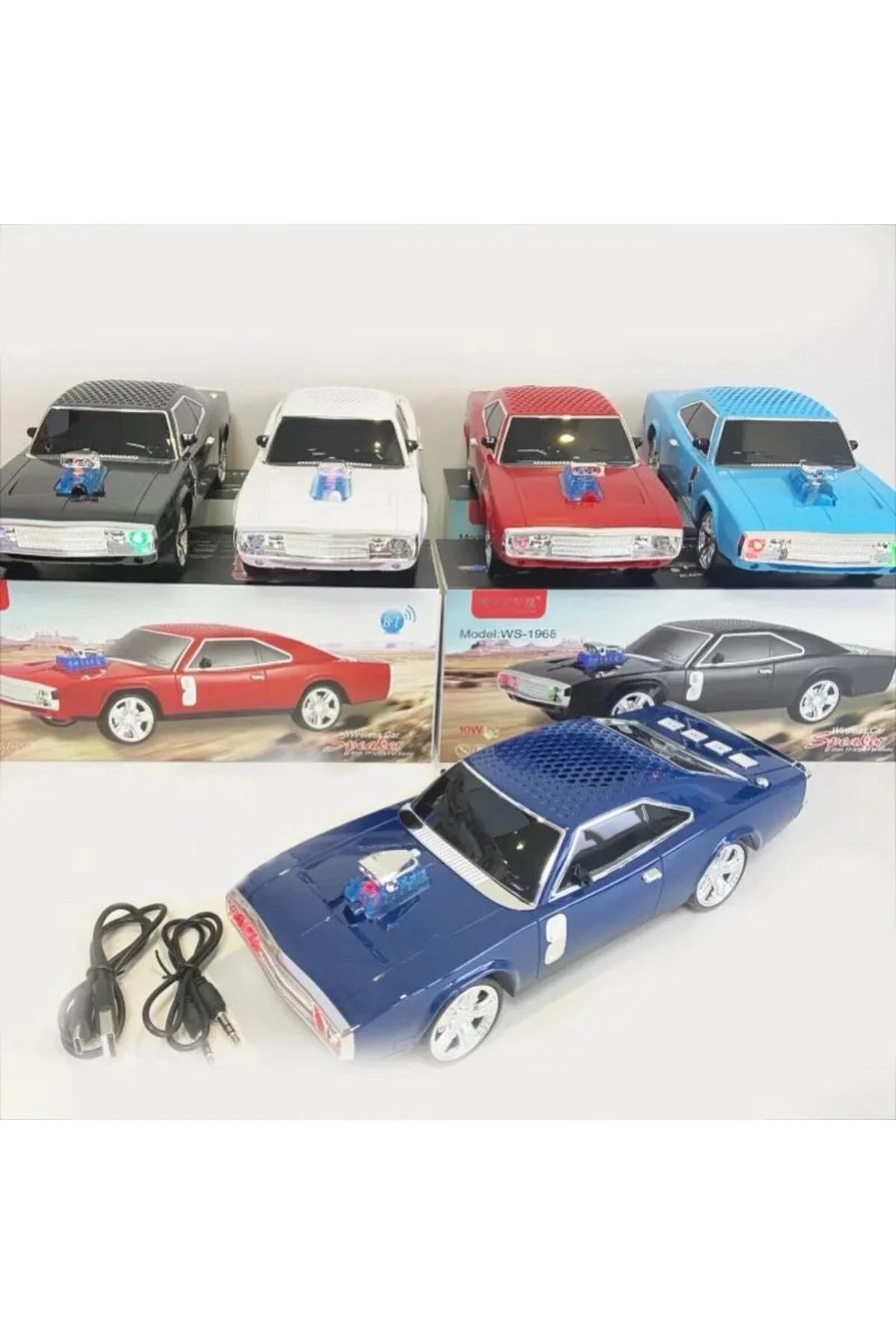 Kablosuz Bluetooth hoparlör siyah, FM radyo, SD kart ve USB girişli taşınabilir model