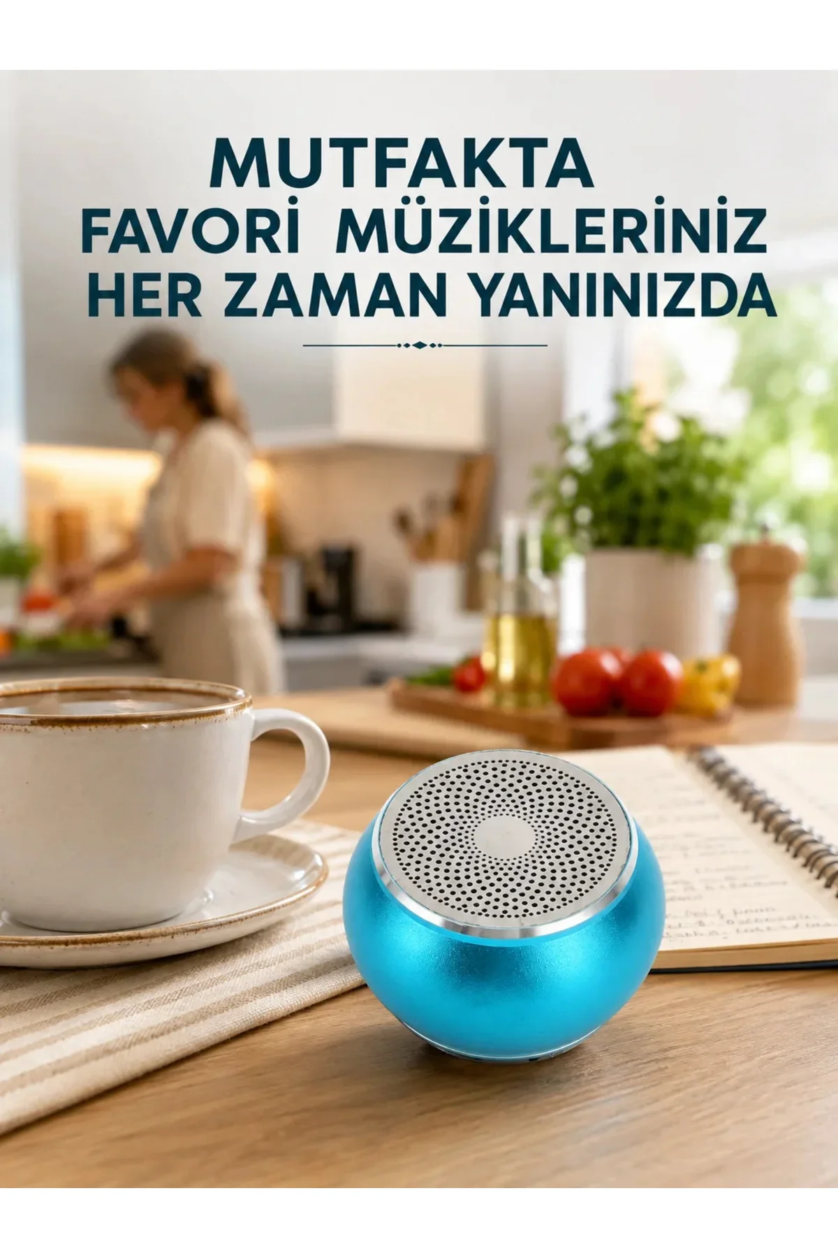 Kablosuz Bluetooth Hoparlör | 2-3 Saat Kesintisiz Müzik Keyfi Yeni Nesil