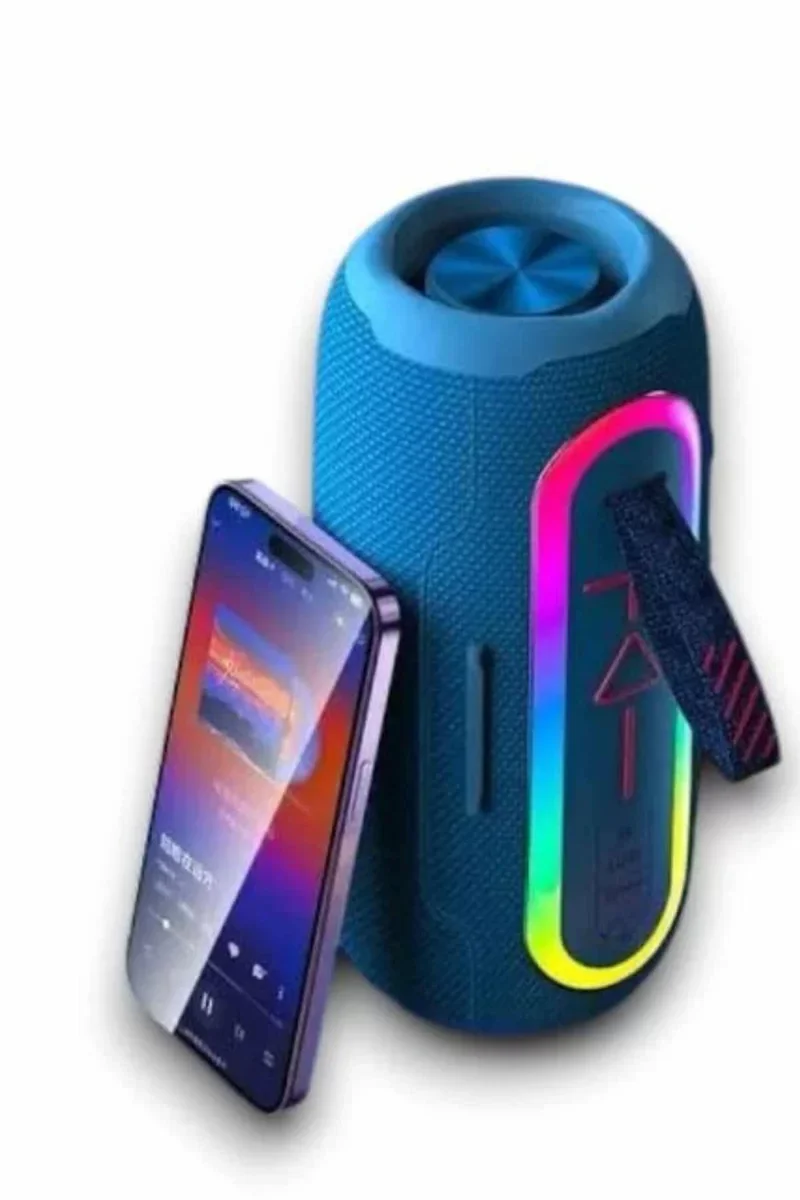 Kablosuz Bluetooth Hoparlör - Taşınabilir Yeni Nesil Çoklu Bağlantılı