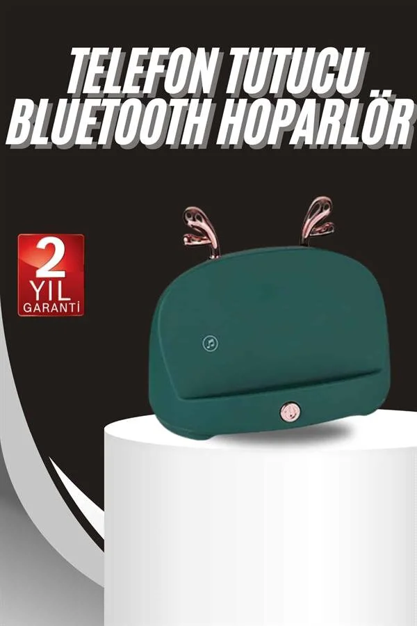 Kablosuz Bluetooth Hoparlör: Uzun Pil Ömrü, Yüksek Ses Kalitesi ve Telefon Tutucu