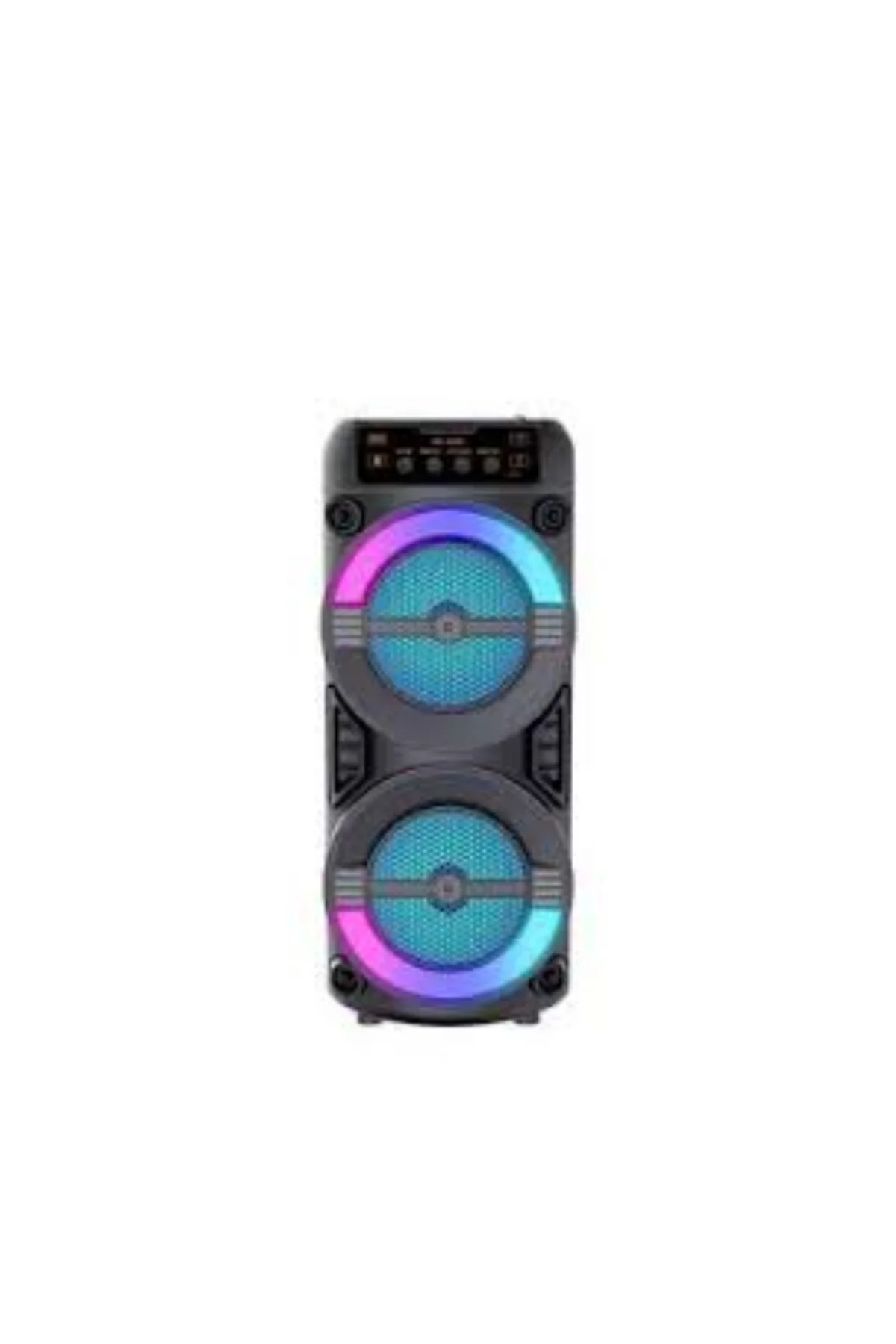 Kablosuz Bluetooth Hoparlör LED Işıklı USB ve TF Kart Destekli