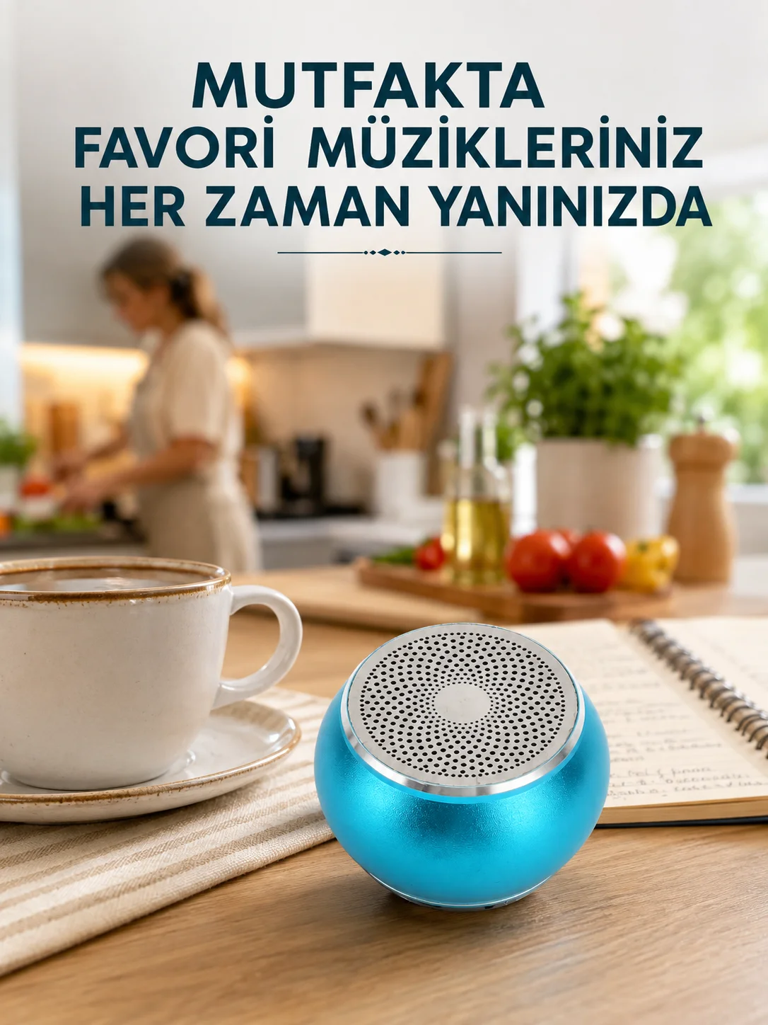 Kablosuz Bluetooth Hoparlör | 2-3 Saat Kesintisiz Müzik Keyfi Yeni Nesil